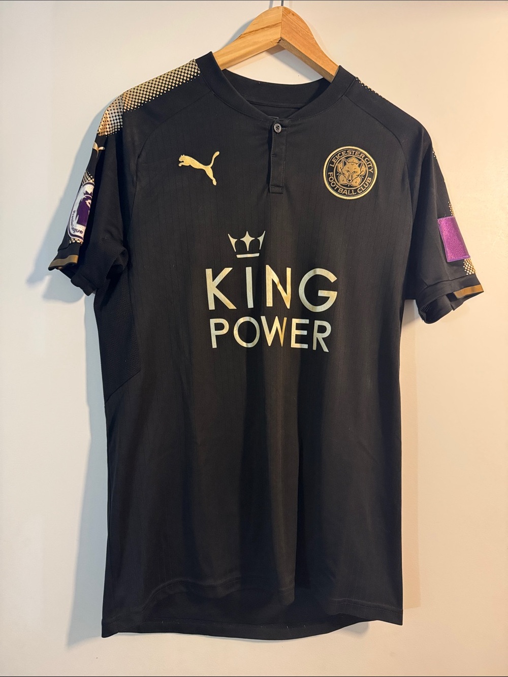 Authentic Leicester City Mahrez Algeria Soccer Football Jersey Shirt